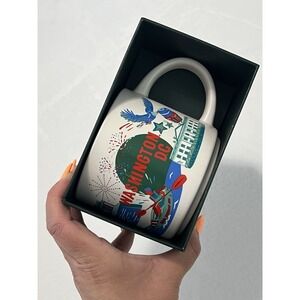 Starbucks Discovery Series Washington, DC Ceramic‎ Coffee Mug 14oz with Gift Box